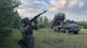 Расчет ТОС-2 уничтожил опорный пункт ВСУ на красноармейском направлении СВО