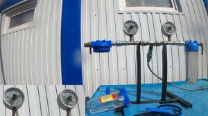 Испытание АБФ-10-12, Фильтр стандарт SLIM LINE на взрыв.