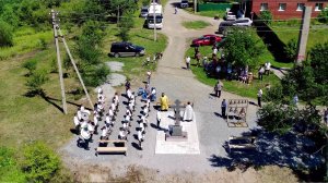 Освящение Поклонного Креста в с. Кукелево в День села 02.08.2025 г.