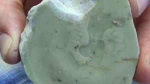 Селадон с рыбками и свастикой