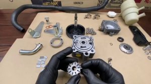 Как собрать насос ГУР - Устройство насоса ГУР - ремонт насоса ГУР Mitsubishi, Ford, Volvo