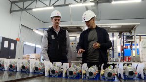 Роман Маслов на заводе «Норд»