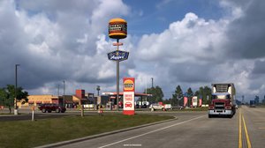 American Truck Simulator: Иллинойс — Стоянки грузовиков #2