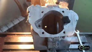 самодельный без коробочный двигатель для картинга, часть 5