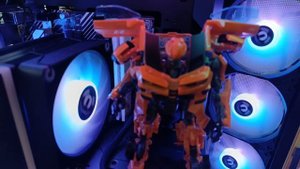 Корпус Thermaltake View 380 XL TG ARGB Bumblebee