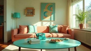 Мечтательный шебби-шик: Уютная гостиная в романтичном стиле