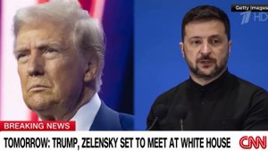 Порядка двух часов осталось до встречи в Белом доме Дональда Трампа с Зеленским