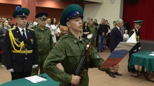 В Костомукше приняли присягу новобранцы пограничных войск