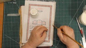 004. Апостол.  Реставрация фальцев первой и последней тетрадок. Лёгкое крепление защитных форзацев .