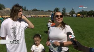 Семьи Волгограда приняли участие во Всероссийском спортивном марафоне «Сила России»