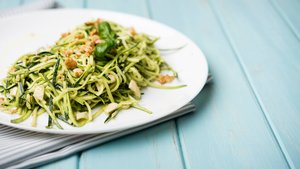 Паста со шпинатом и сыром