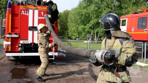 Гарнизонные соревнования среди пожарно-спасательных подразделений города Кирова - 2025