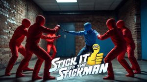 Играю в новую игру stick it to the stickman