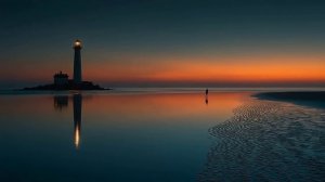 Deep Chill Music for Serene Focus Lighthouse Sunrise Ambient Sounds for Deep Work