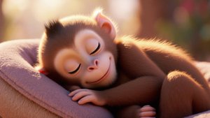 Колыбельная: сказка про мартышку