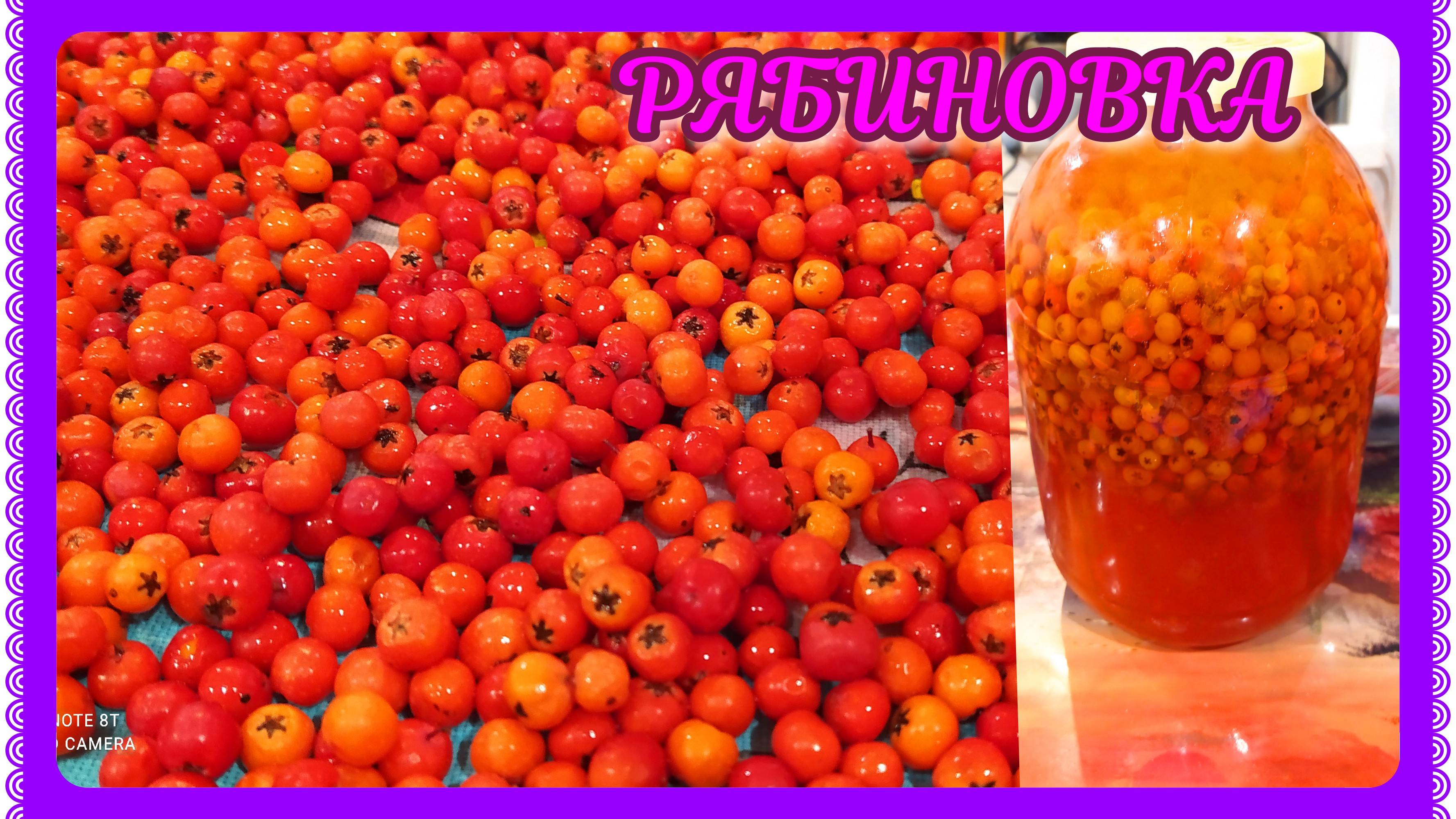 РЯБИНОВАЯ наливка,настойка! РЯБИНОВКА! Простой и полезный рецепт! смотреть онлайн