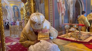 МИТРОПОЛИТ ИГНАТИЙ СОВЕРШИЛ ХИРОТЕСИЮ ВО ИПОДИАКОНА И ХИРОТОНИЮ ВО ДИАКОНА СТУДЕНТА СПДС МАТФЕЯ