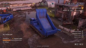 RoadCraft Прохождение 110 (Карта Сердцевина) Работы на территории терминала и дороге к центру карты