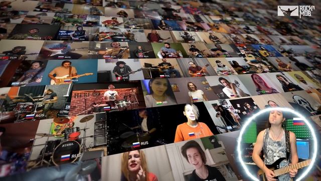 System Of A Down - Chop Suey! 177 musicians from 34 countries #QuarantineMob #rocknmob смотреть онлайн