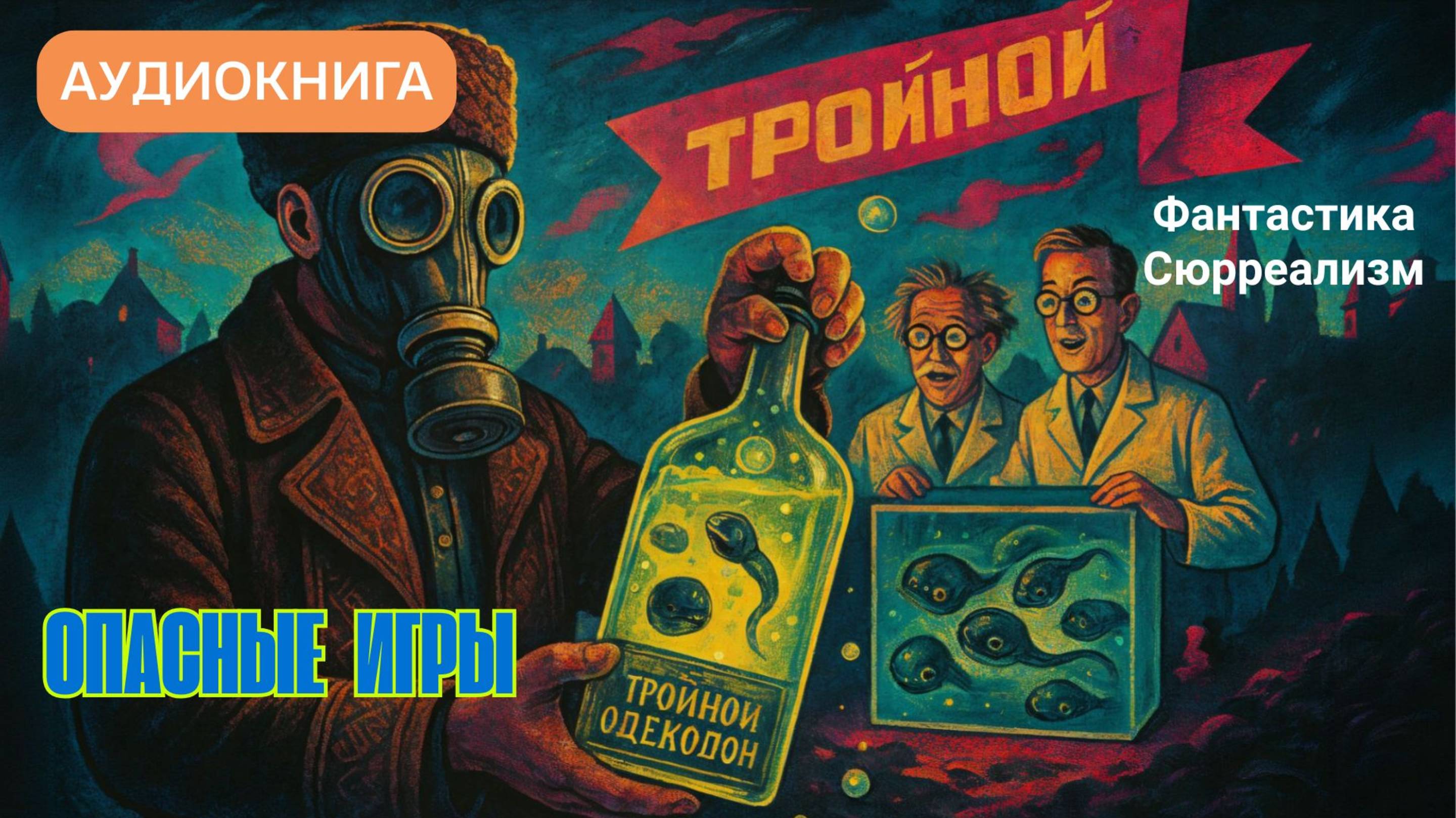 Аудиокнига «Опасные игры» • фантастика • сюрреализм