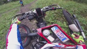 Мишаня, первая попытка проехать пролог Шустрой Белки в обратку.