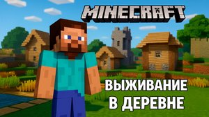 Minecraft. Выживание в деревне