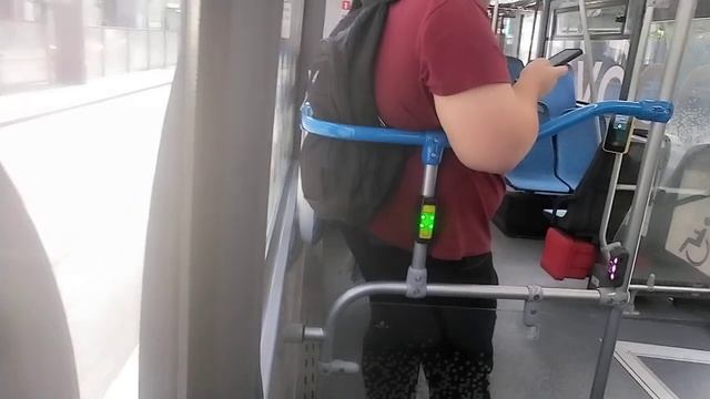 Поездка На Электробусе М6 Через Улицу Остоженка Стадион ЛужникиДангауэровка Москва 17.08.2025