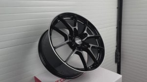 Диски XPIN 5090X 19 8.5J вес 9,8kg Black Machined Lip