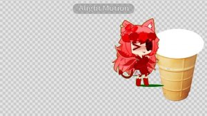 Я и моя мороженое: кстати вы любите мороженое? 🍦(Это моя первая анимка в алайте не судите сторого)