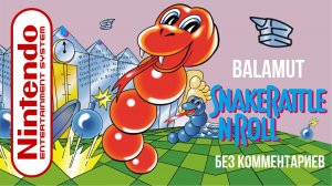 Snake Rattle 'n' Roll 1990 (Полное прохождение без комментариев)