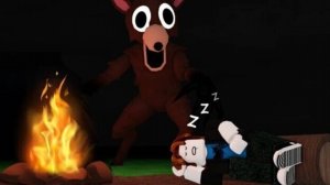 Играю в 99 ночей в лесу в роблоксе