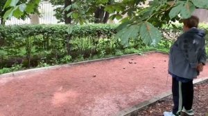 День Физкультурника в Парке Горького. Играем в петанк