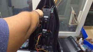 сборка дна часть 9. Монтаж эл. проводки