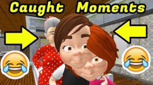 Neighbor's Secret Family Escape 3D Caught Moments