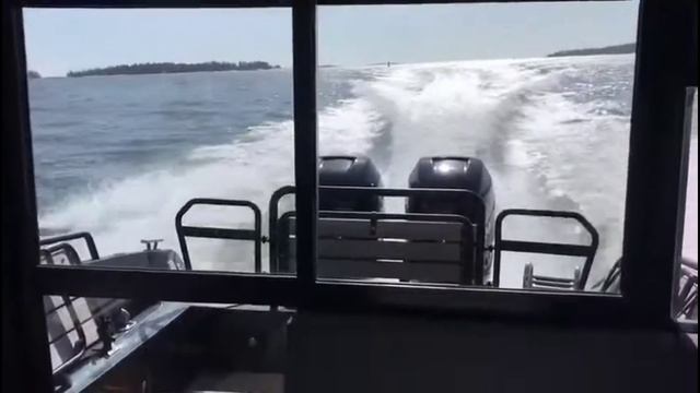 Катер алюминиевый XO 270 RS CABIN OB | Yachts Expert | Обзор катера смотреть онлайн