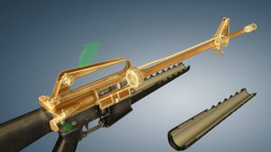 Штурмовая винтовка M16 A1. Полная разборка
