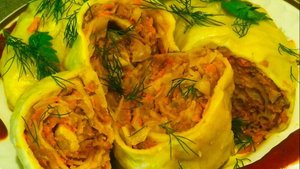 Ханум _ Мясной рулет на пару _ Простые рецепты