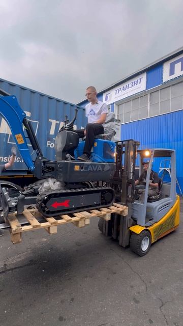 ЭКСКАВА отгрузка в Ставропольский край Rippa R10 #экскаватор #миниэкскаватор #rippa #excavator смотреть онлайн