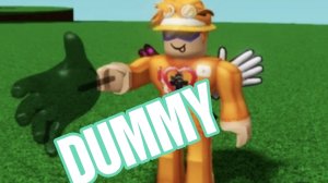 Новая персональная перчатка DUMMY | Slap Battles Roblox