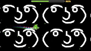 мемный лвл в Geometry dash 😂