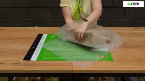 Упаковка СДЭК. Курьерский пакет