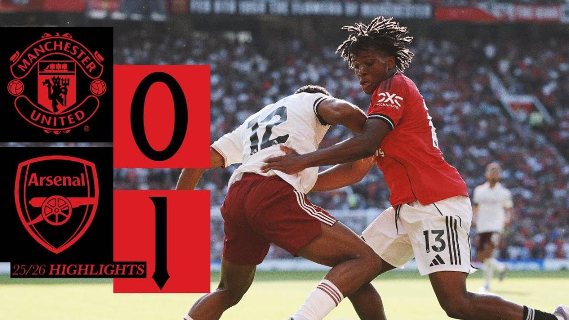Обзор матча Манчестер Юнайтед - Арсенал | Highlights | Manchester United - Arsenal | 17.08.2025