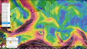 Струйное течение вызвало летнее тепло на севере Сибири и осеннее похолодание на ЕТР. Прогноз погоды