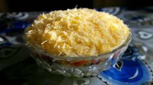 Нежный, ПОСТНЫЙ САЛАТ с грибами 😋