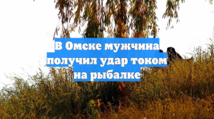 В Омске мужчина получил удар током на рыбалке