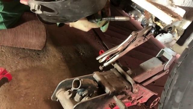 Opel Astra J замена порогов.