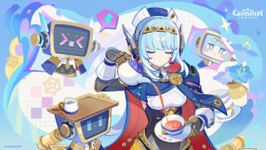 Genshin Impact. Крутки и прокачка Инеффы.