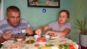 Жизнь в деревне. Рыбный день сегодня