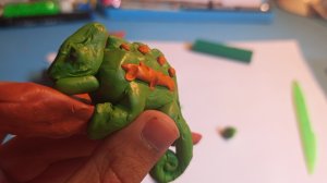 хамелеон своими руками легендарная рубрика лепки