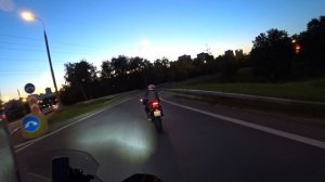 Повороты Лена. Honda Cbr600rr